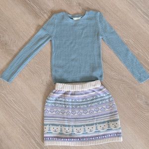 Cynthia Rowley girls knit set size 5/6